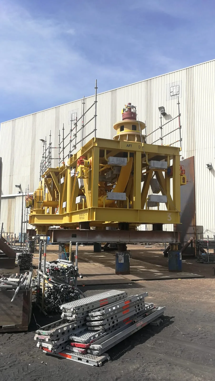 AMA1 Mozambique LNG Project Production Manifold