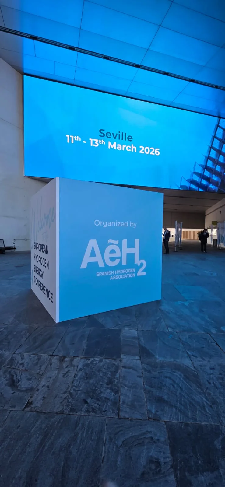 Acceso a EHEC 2026 con la identificación de la Asociación Española del Hidrógeno.